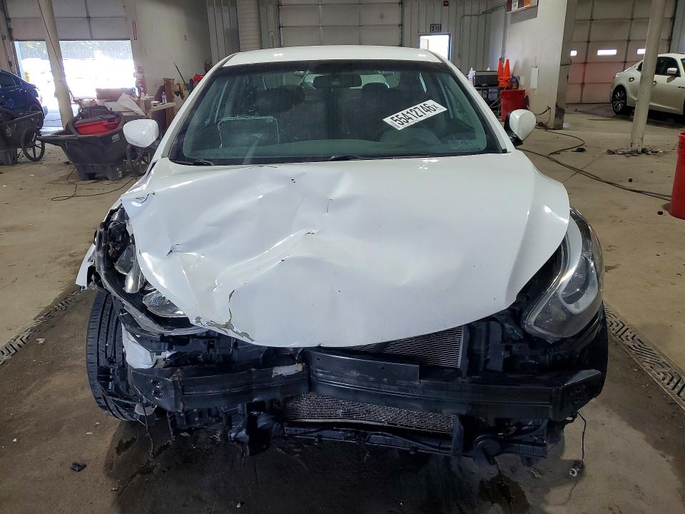 2016 Hyundai Elantra VIN 5NPDH4AE3GH746791 COPART salvage auction — FRONT END, Pa - Certificate Of Salvage, sold $700 on 2026-07-06 (photo 5)