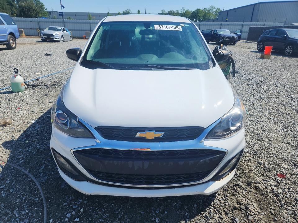 2020 Chevrolet Spark VIN KL8CB6SAXLC418853 COPART salvage auction — MECHANICAL, SC - CERT OF TITLE-SALVAGE, sold $700 on 2026-07-27 (photo 5)