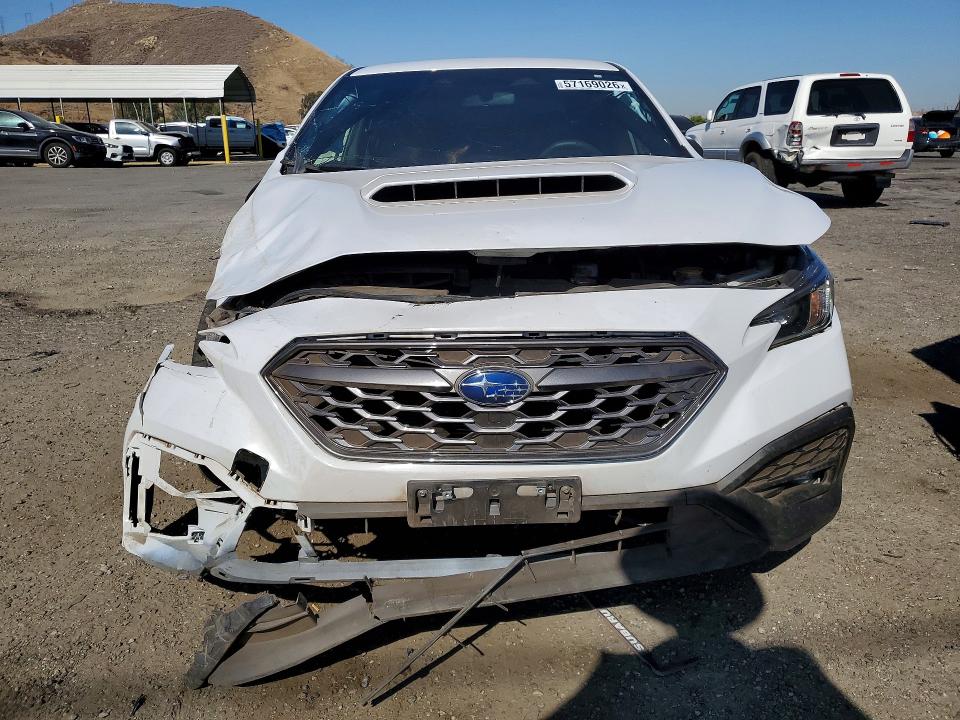 2023 Subaru VIN JF1VBAH64P8814555 COPART salvage auction — FRONT END, Ca - Salvage Certificate, sold $3,700 on 2026-07-02 (photo 5)