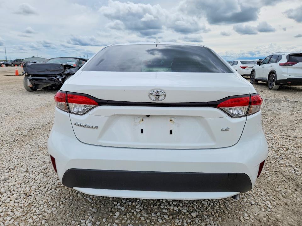2022 Toyota Corolla VIN JTDEPMAE3N3021482 COPART salvage auction — FRONT END, TX - SALVAGE VEHICLE TITLE (P), sold $90 on 2026-07-23 (photo 6)
