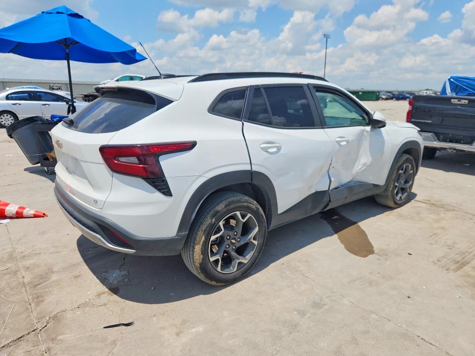 2024 Chevrolet VIN KL77LHE26RC238927 COPART salvage auction — SIDE, Tx - Salvage Vehicle Title, sold $7,300 on 2026-07-13 (photo 3)