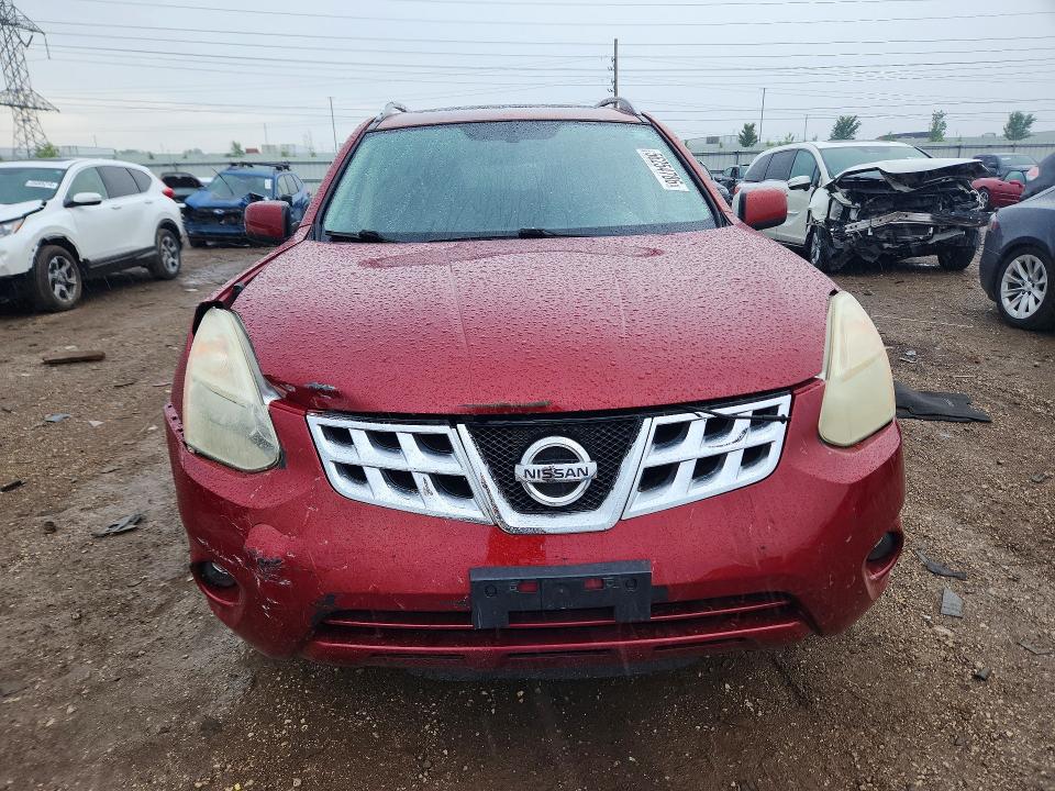 2011 Nissan Rogue VIN JN8AS5MV5BW315284 COPART salvage auction — FRONT END, Il - Salvage Certificate, sold $475 on 2026-07-14 (photo 5)