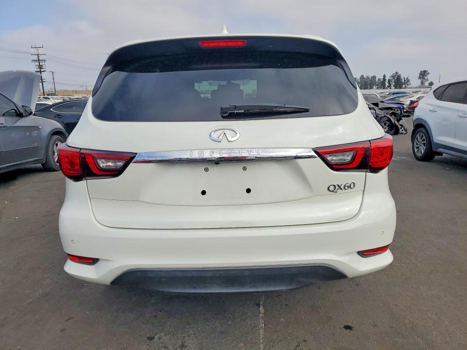 2019 Infiniti VIN 5N1DL0MN4KC531732 COPART salvage auction — SIDE, Ca - Salvage Certificate, sold $7,200 on 2026-07-29 (photo 6)