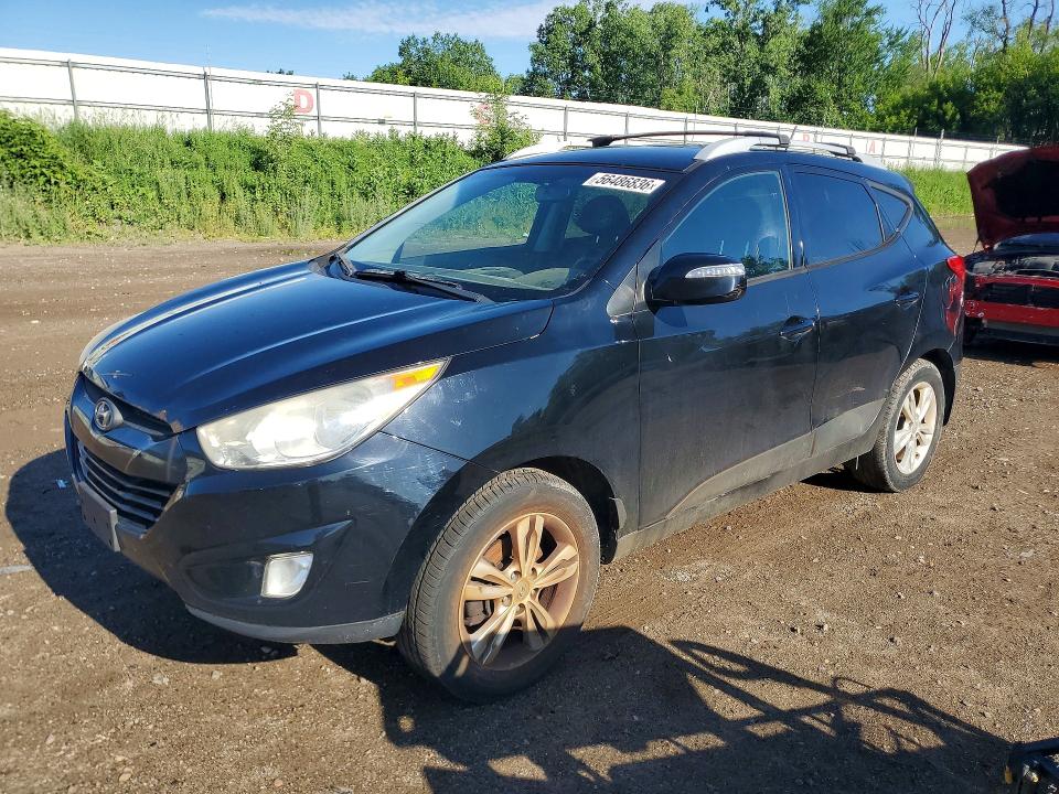 2013 Hyundai Tucson VIN KM8JU3AC6DU702451 COPART salvage auction — MINOR DENT/SCRATCHES, Mi - Dealer Only Clean Title (P), sold $1,350 on 2026-07-15 (photo 1)