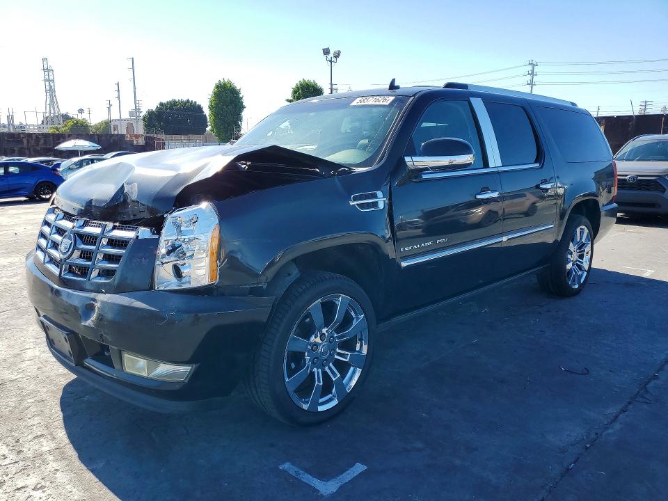 2011 Cadillac Escalade esv VIN 1GYS3JEF9BR386431 COPART salvage auction — FRONT END, CA - SALVAGE CERTIFICATE, sold $2,450 on 2026-07-22 (photo 1)