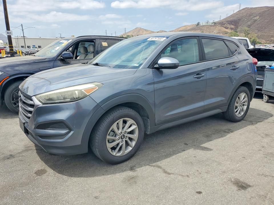 2017 Hyundai Tucson VIN KM8J23A47HU396252 — COPART salvage auction photo