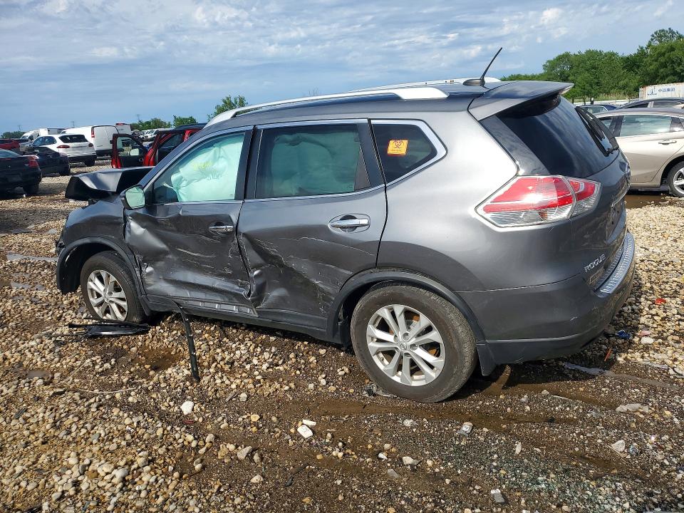 2015 Nissan VIN KNMAT2MV9FP546762 COPART salvage auction — FRONT END, Wv - Salvage Certificate, sold $225 on 2026-07-10 (photo 2)