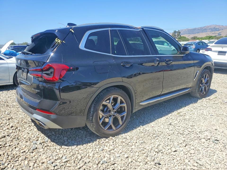 2023 BMW VIN 5UX53DP00P9R90372 COPART salvage auction — ROOF, Ca - Salvage Certificate, sold $7,100 on 2026-07-28 (photo 3)