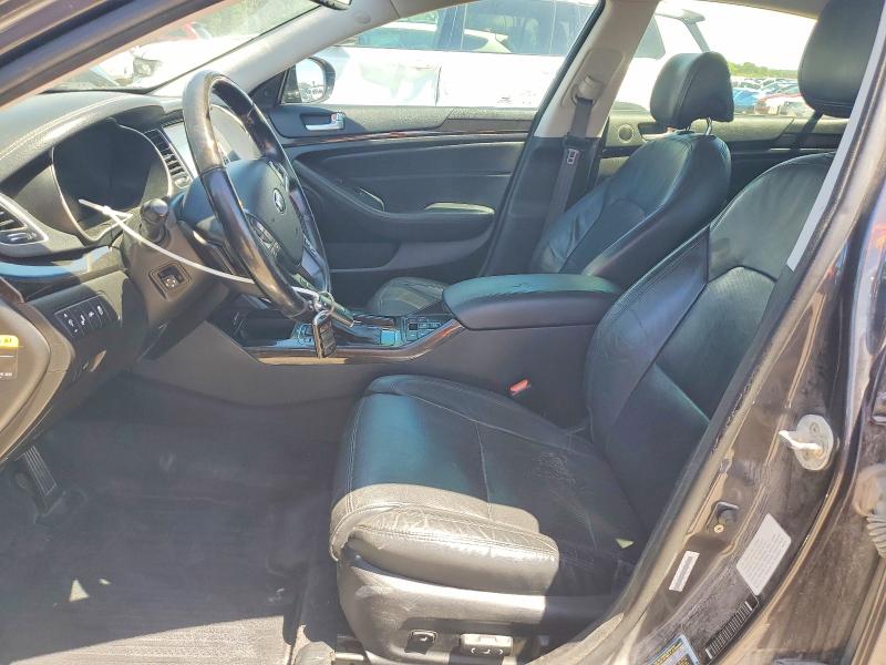 2015 Kia Cadenza VIN KNALN4D70F5177105 COPART salvage auction — FRONT END, Ia - Cert Of Title-Salvage Title, sold $850 on 2026-07-24 (photo 7)