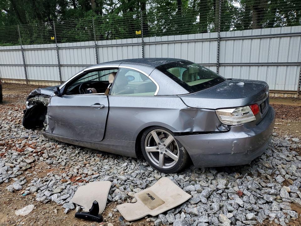 2008 BMW 3 series VIN WBAWR33598PX75289 COPART salvage auction — FRONT END, GA - CERT OF TITLE-SALVAGE, sold $575 on 2026-07-24 (photo 2)