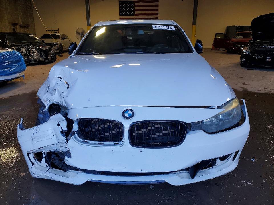 2013 BMW 3er VIN WBA3C1G54DNR45356 COPART salvage auction — FRONT END, Pa - Certificate Of Salvage, sold $15 on 2026-08-05 (photo 5)