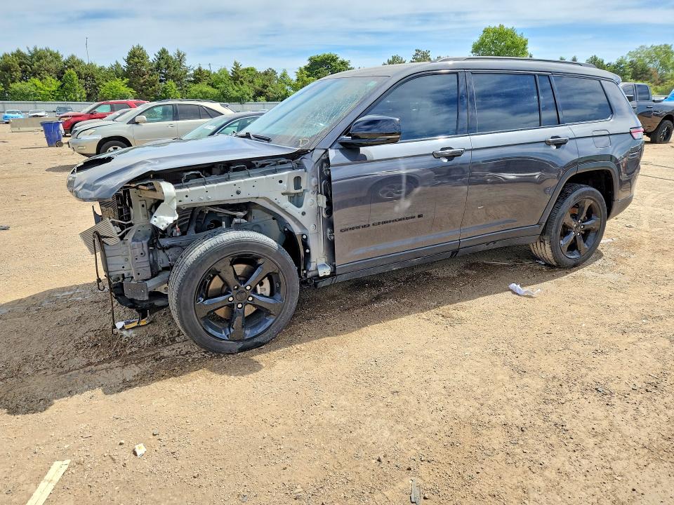 2021 Jeep Cherokee VIN 1C4RJKAG8M8181027 COPART salvage auction — FRONT END, Il - Salvage Certificate, sold $8,100 on 2026-07-28 (photo 1)