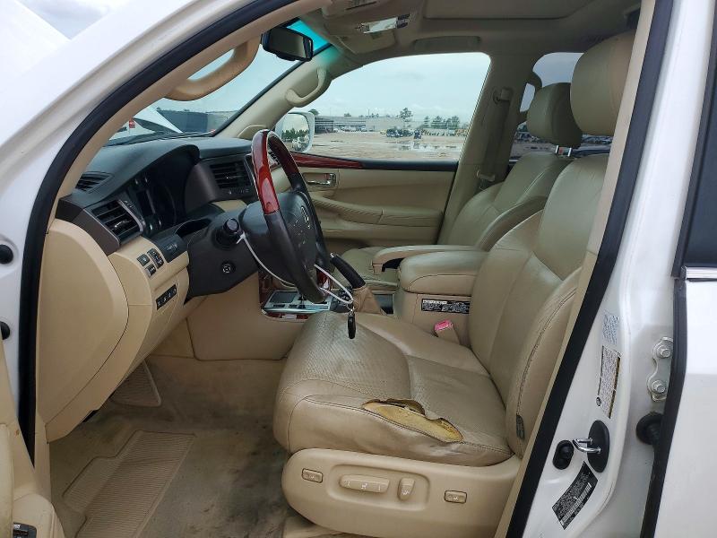 2009 Lexus Lx VIN JTJHY00W194024231 COPART salvage auction — MINOR DENT/SCRATCHES, TX - CERTIFICATE OF TITLE, sold $11,000 on 2026-07-02 (photo 7)