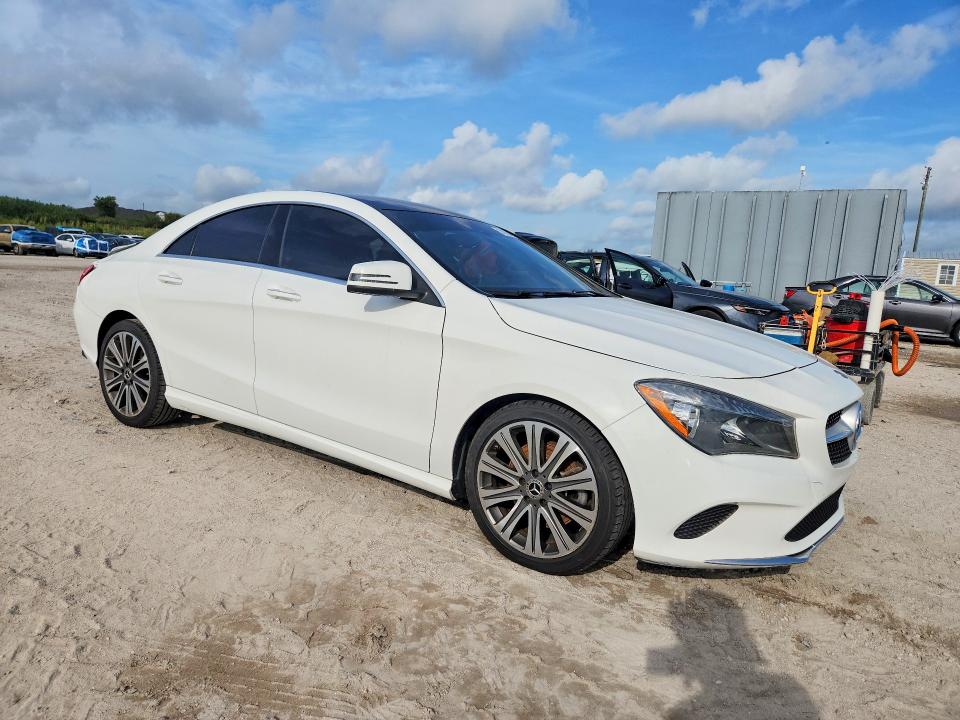 2018 Mercedes-benz Cla-klasse VIN WDDSJ4EB2JN669825 COPART salvage auction — REAR END, Fl - Cert Of Title Slvg Rebuildable, sold $4,000 on 2026-07-09 (photo 4)