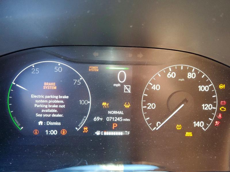 2023 Honda Cr-v VIN 7FARS5H59PE011562 COPART salvage auction — SIDE, Ca - Salvage Certificate, sold $15,100 on 2026-07-17 (photo 9)