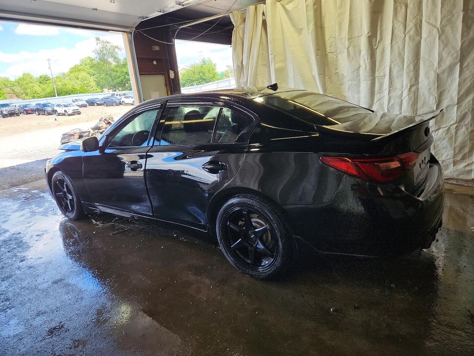 2019 Infiniti Q50 VIN JN1EV7AR4KM555304 COPART salvage auction — FRONT END, Salvage Title, sold $4,050 on 2026-07-30 (photo 2)