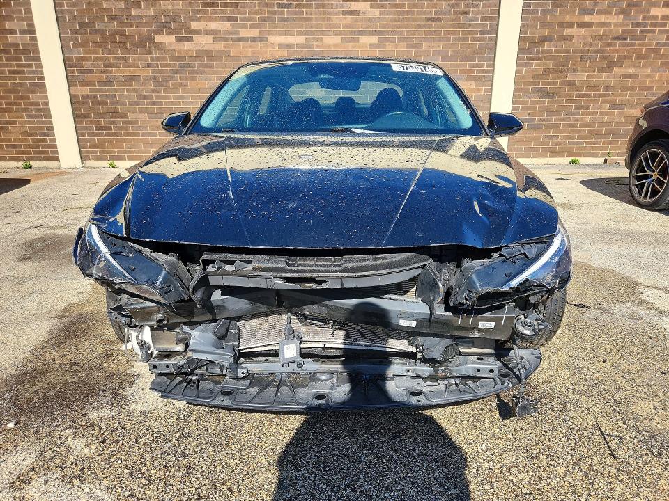 2022 Hyundai Elantra VIN KMHLP4AG3NU330318 COPART salvage auction — FRONT END, Il - Salvage Certificate, sold $3,700 on 2026-07-27 (photo 5)
