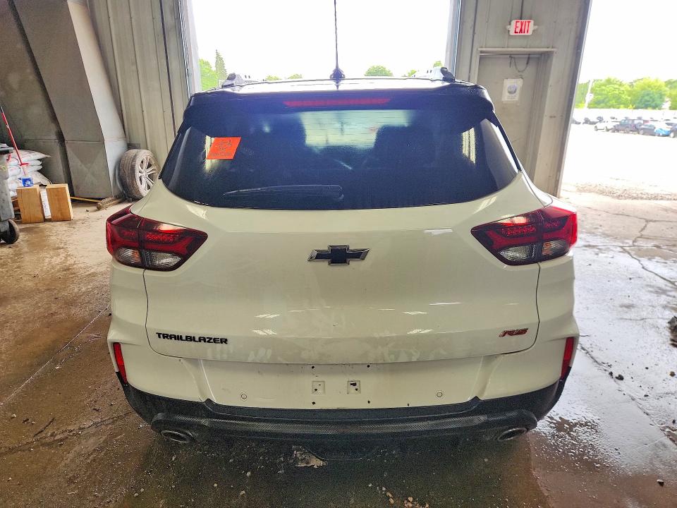 2022 Chevrolet Trailblazer VIN KL79MTSLXNB041619 COPART salvage auction — FRONT END, WV - CERTIFICATE OF TITLE, sold $250 on 2026-07-16 (photo 6)