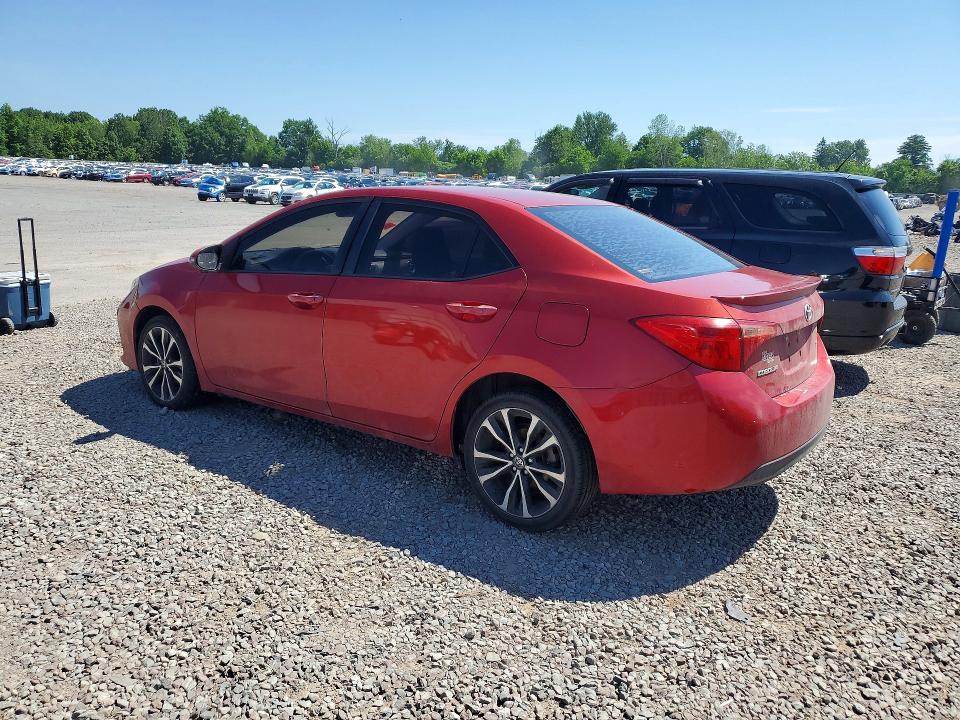 2017 Toyota Corolla VIN 5YFBURHEXHP671078 COPART salvage auction — FRONT END, Ar - Certificate Of Title, sold $2,800 on 2026-07-20 (photo 2)