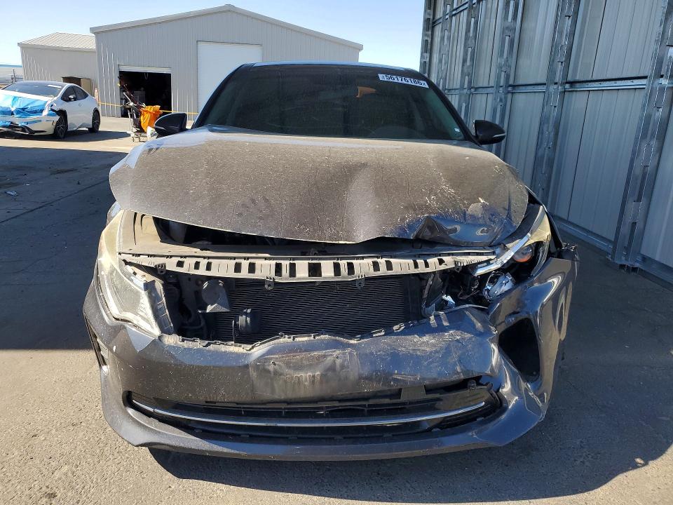 2018 Kia Optima VIN 5XXGT4L32JG195313 COPART salvage auction — FRONT END, Ca - Salvage Certificate, sold $1,300 on 2026-07-02 (photo 5)
