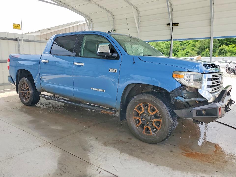 2018 Toyota Tundra VIN 5TFHW5F19JX714894 COPART salvage auction — HAIL, Ar - Certificate Of Title, sold $17,000 on 2026-07-02 (photo 4)