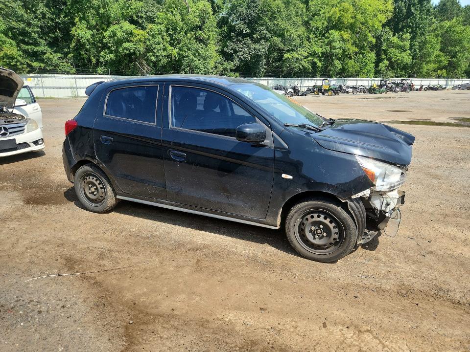 2020 Mitsubishi Mirage VIN ML32A3HJ9LH005842 COPART salvage auction — ALL OVER, LA - CERT OF TITLE-SALVAGE, sold $1,400 on 2026-07-16 (photo 4)