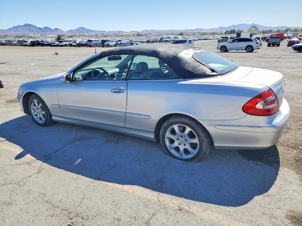 2004 Mercedes-benz Clk-class VIN WDBTK65G44T026037 COPART salvage auction — UNDERCARRIAGE, Nv - Salvage Title, sold $150 on 2026-07-28 (photo 2)