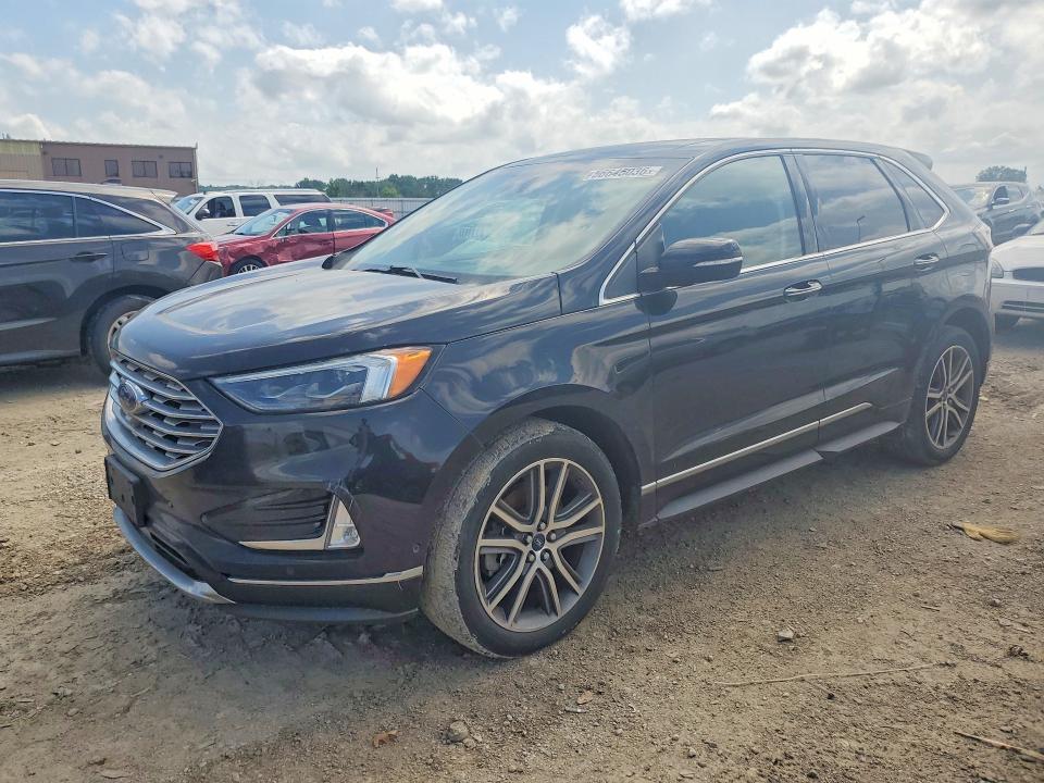 2019 Ford Edge VIN 2FMPK4K93KBB36762 — COPART salvage auction photo