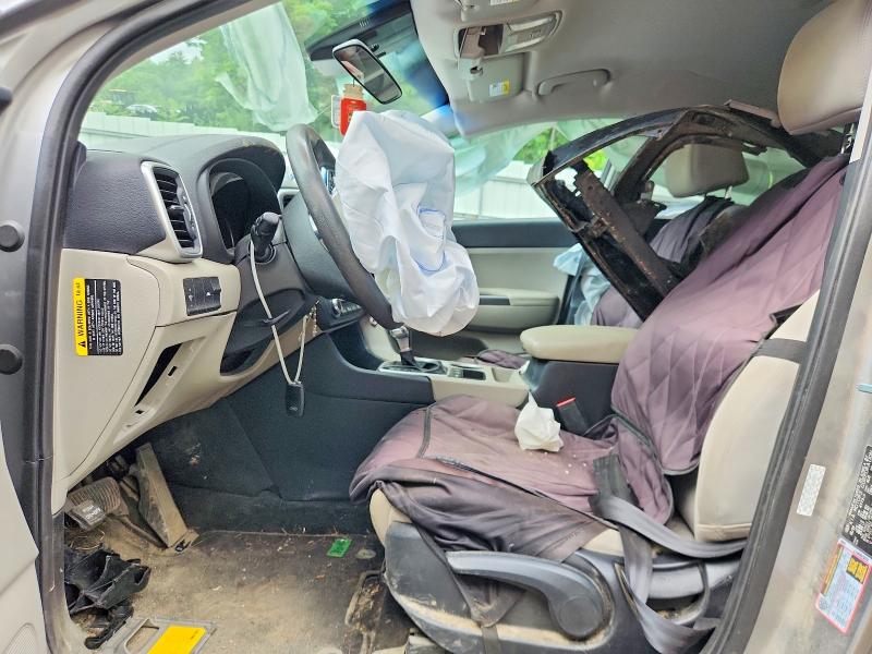 2020 Kia Sportage VIN KNDPMCAC2L7632300 COPART salvage auction — FRONT END, Vt - Cert Of Title-Salvage Vehicle, sold $350 on 2026-07-20 (photo 7)