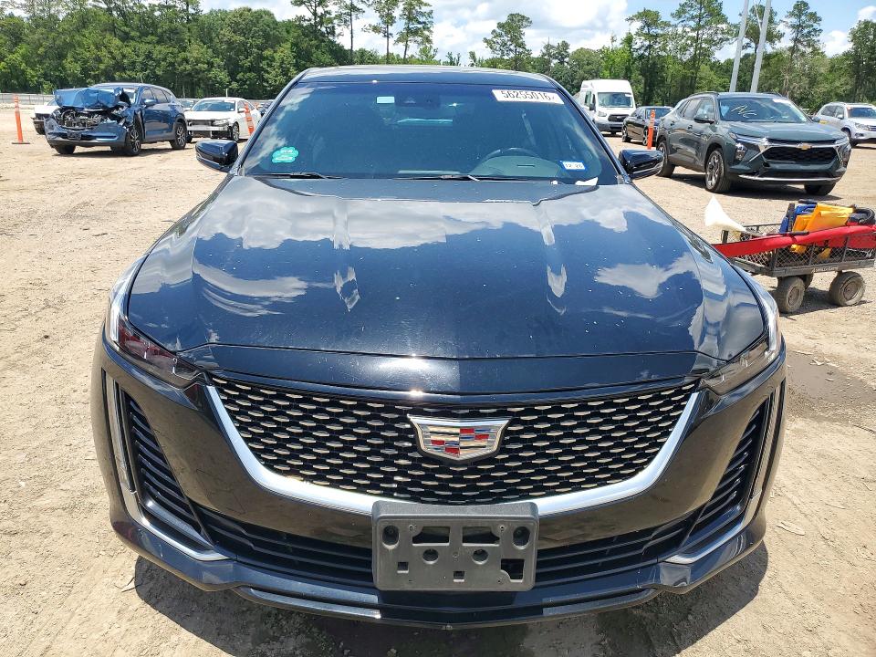 2024 Cadillac Ct5 VIN 1G6DW5RK2R0119086 COPART salvage auction — WATER/FLOOD, Tx - Salvage Title-Flood Damage, sold $7,400 on 2026-07-28 (photo 5)