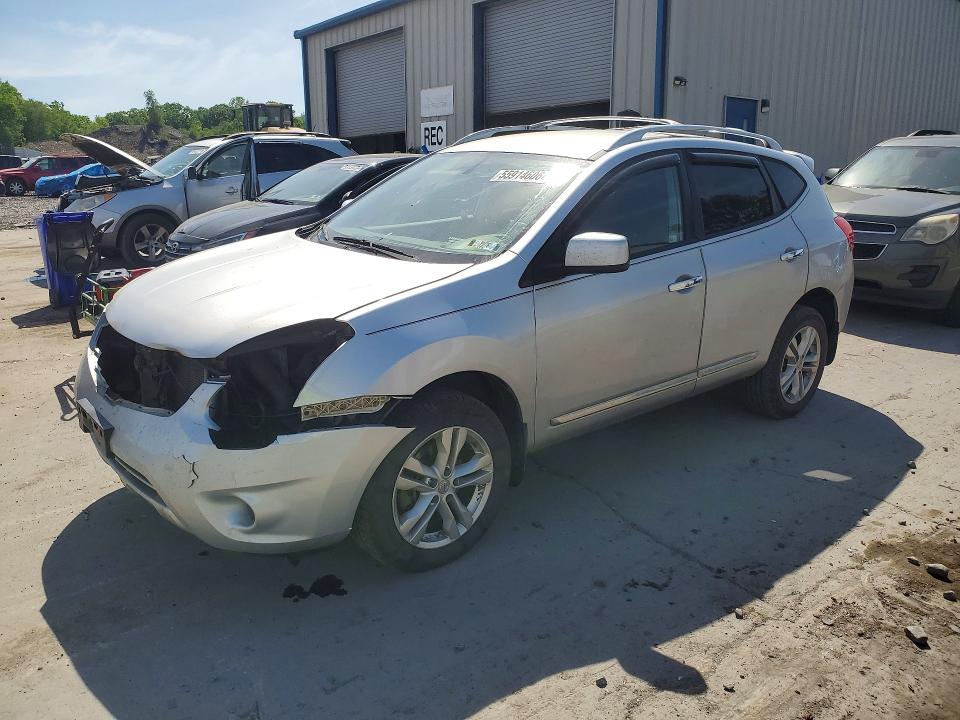 2012 Nissan VIN JN8AS5MV1CW716865 COPART salvage auction — FRONT END, Pa - Certificate Of Salvage, sold $400 on 2026-07-15 (photo 1)