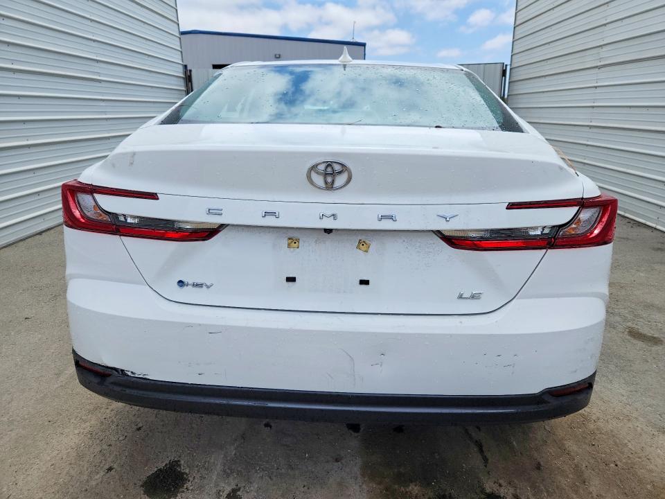2025 Toyota Camry VIN 4T1DAACK7SU102310 COPART salvage auction — ROLLOVER, Ca - Non-Repairable Vehicle Cert, sold $7,200 on 2026-07-20 (photo 6)