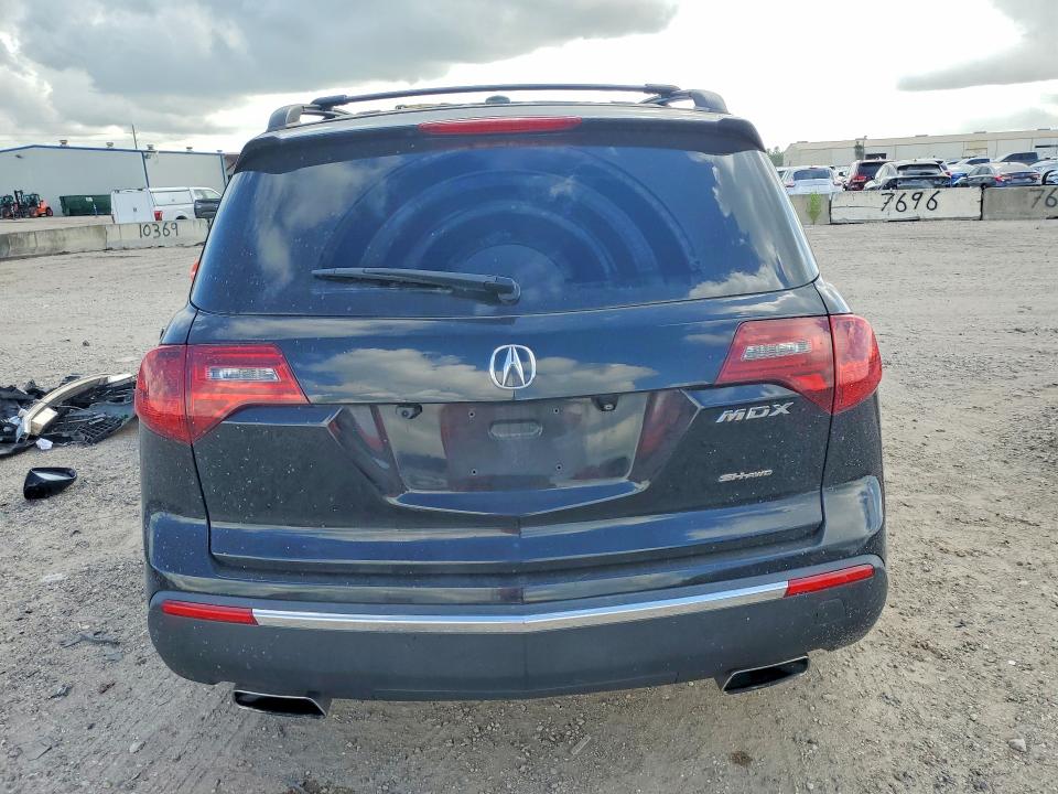 2013 Acura Mdx VIN 2HNYD2H36DH523567 COPART salvage auction — FRONT END, Tx - Certificate Of Title, sold $1,000 on 2026-07-09 (photo 6)