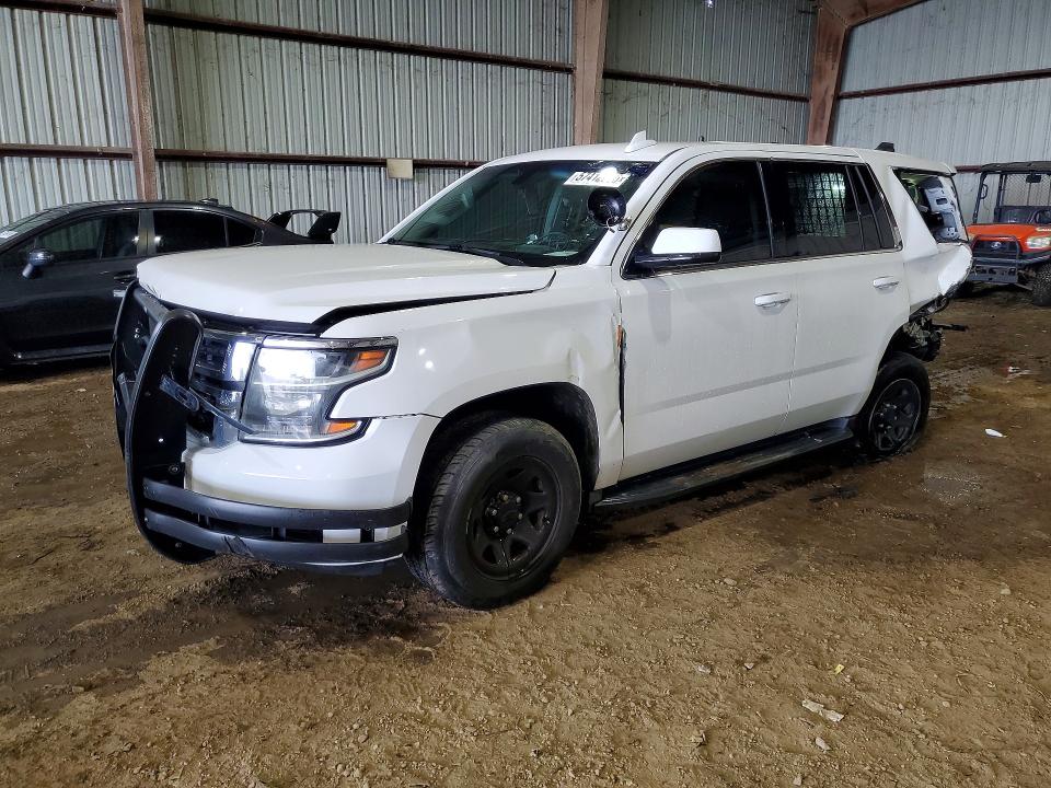 2020 Chevrolet Tahoe VIN 1GNLCDEC4LR305748 COPART salvage auction — REAR END, Tx - Certificate Of Title, sold $3,050 on 2026-07-09 (photo 1)