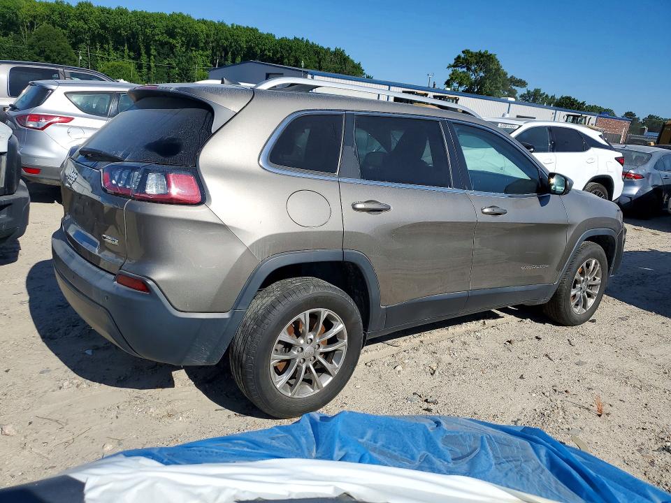 2019 Jeep Cherokee VIN 1C4PJMLB2KD105442 COPART salvage auction — MECHANICAL, Va - Certificate Of Title (P), sold $3,900 on 2026-07-09 (photo 3)