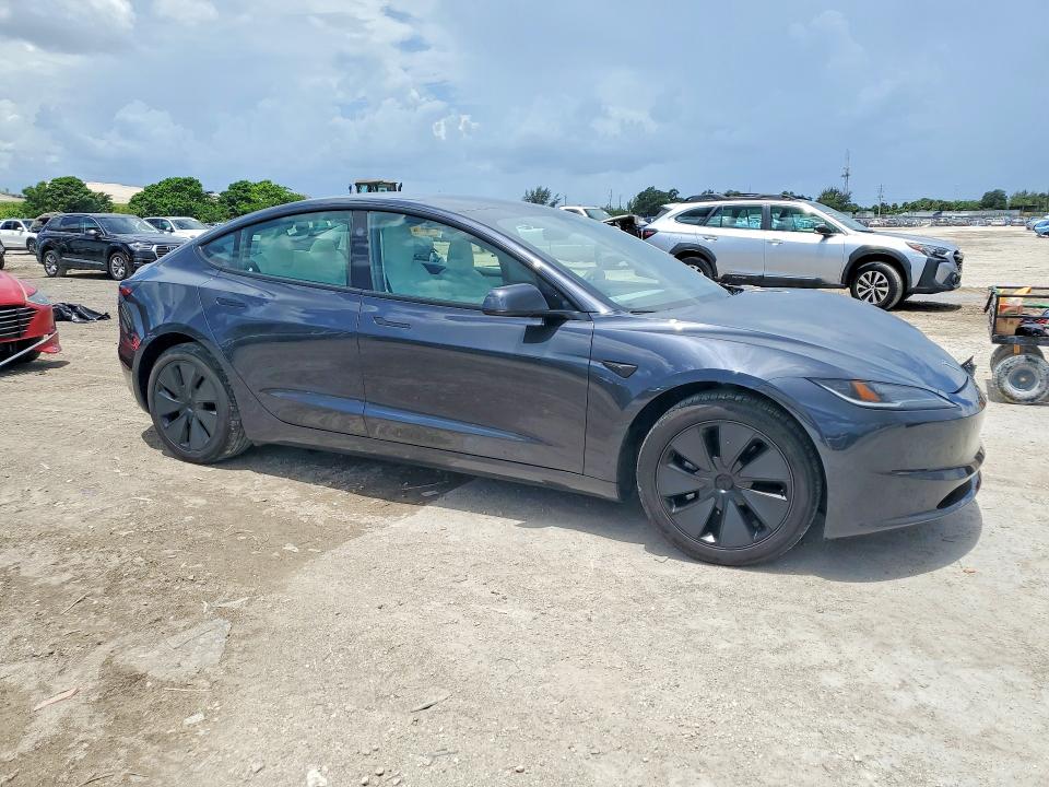 2024 Tesla VIN 5YJ3E1EA8RF871717 COPART salvage auction — FRONT END, FL - CERT OF TITLE SLVG REBUILDABLE, sold $8,400 on 2026-07-23 (photo 4)