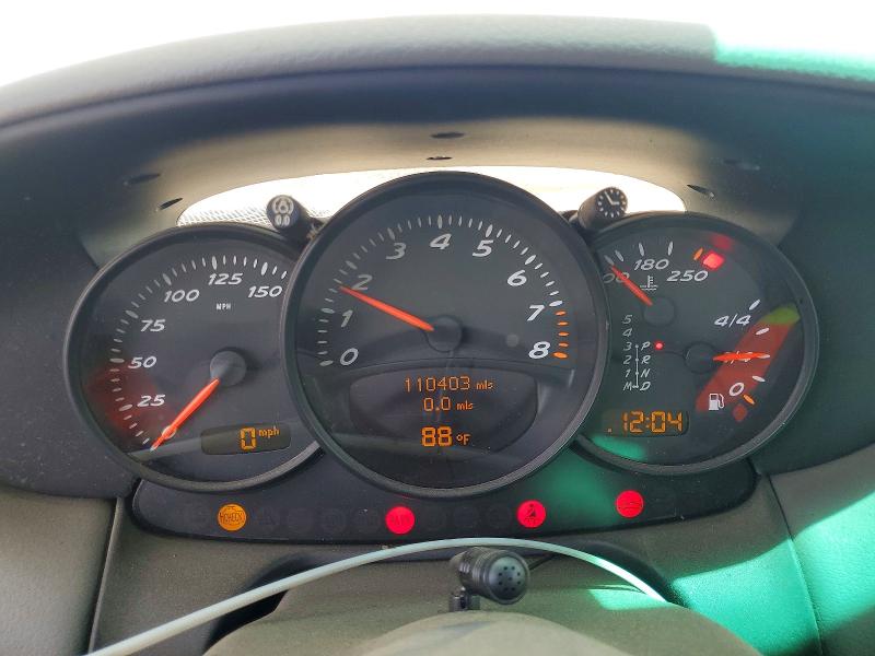 2003 Porsche Boxster VIN WP0CA29853U621178 COPART salvage auction — FRONT END, Ca - Dis/Dlr/Exp Only Clean Title, sold $1,100 on 2026-07-09 (photo 9)