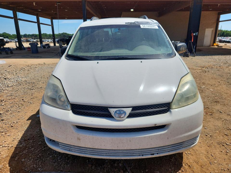 2004 Toyota Sienna VIN 5TDZA23C64S127540 COPART salvage auction — SIDE, Al - Cert Of Title-Salvage Title, sold $675 on 2026-07-08 (photo 5)