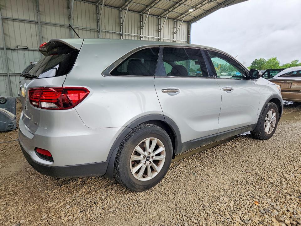 2019 Kia Sorento VIN 5XYPG4A37KG451627 COPART salvage auction — HAIL, Id - Salvage Certificate Of Title, sold $2,600 on 2026-07-27 (photo 3)