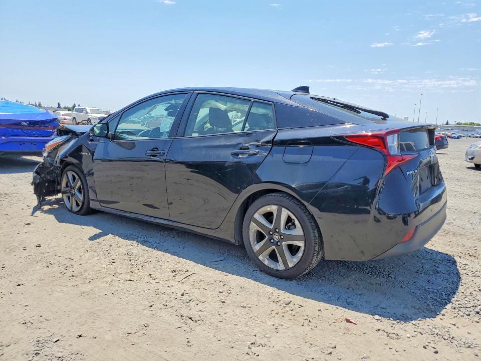 2020 Toyota Prius VIN JTDKARFU8L3113752 COPART salvage auction — FRONT END, Ca - Salvage Certificate, sold $2,500 on 2026-07-07 (photo 2)