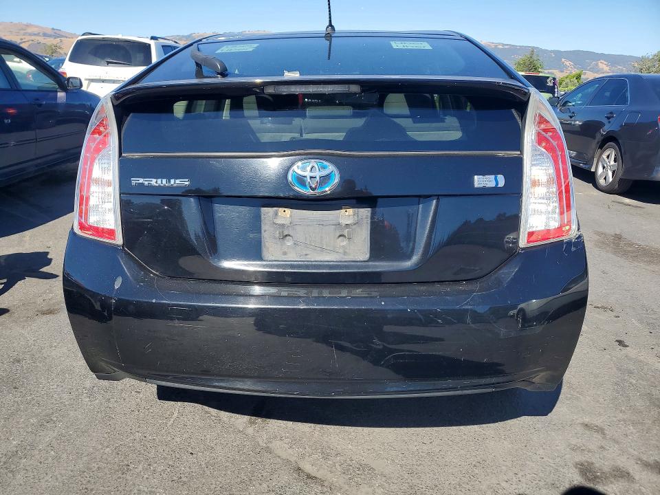 2013 Toyota Prius VIN JTDKN3DU9D1690727 COPART salvage auction — FRONT END, CA - SALVAGE CERTIFICATE, sold $525 on 2026-07-14 (photo 6)