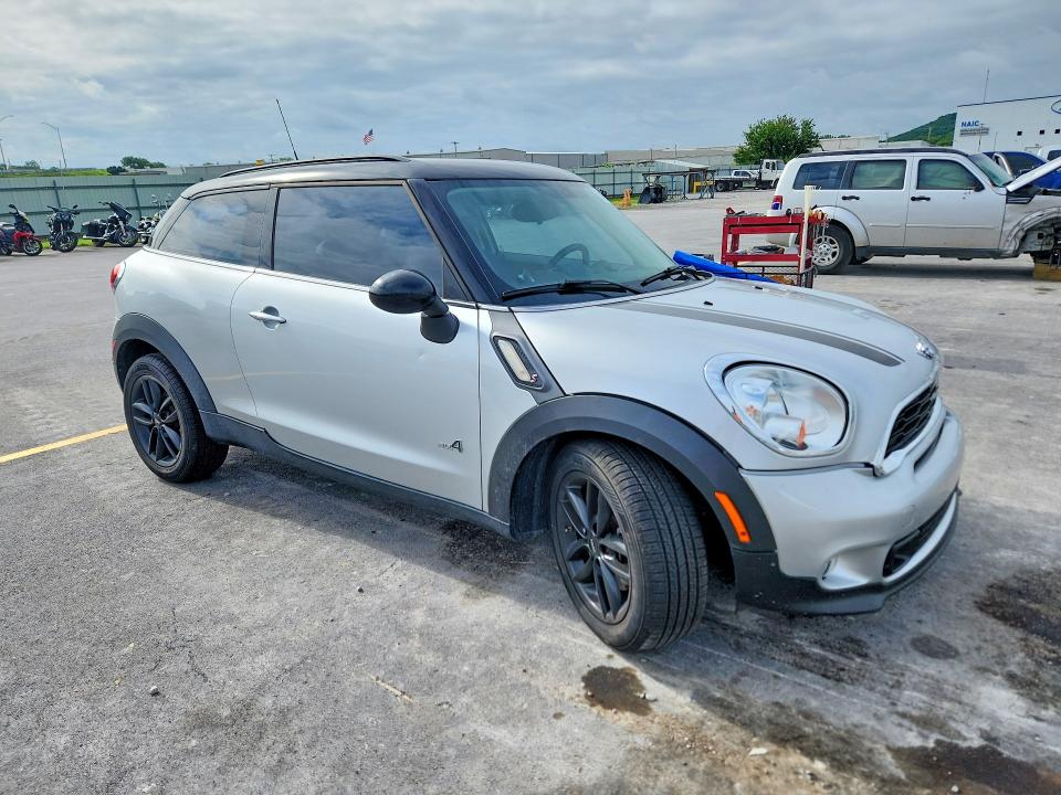 2014 Mini VIN WMWSS7C54EWN52315 COPART salvage auction — FRONT END, OK - CERT OF TITLE-SALVAGE, sold $175 on 2026-07-24 (photo 4)