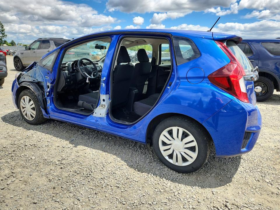 2016 Honda Fit VIN JHMGK5H52GX013810 COPART salvage auction — SIDE, Or - Salvage Title Certificate, sold $3,250 on 2026-07-14 (photo 2)