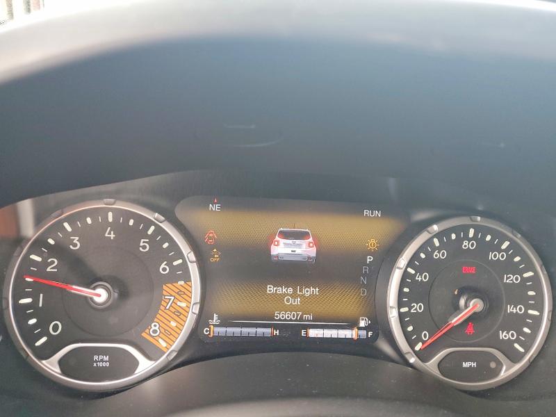2021 Jeep Renegade VIN ZACNJCBB8MPM69515 COPART salvage auction — REAR END, Il - Salvage Certificate, sold $3,750 on 2026-08-17 (photo 9)