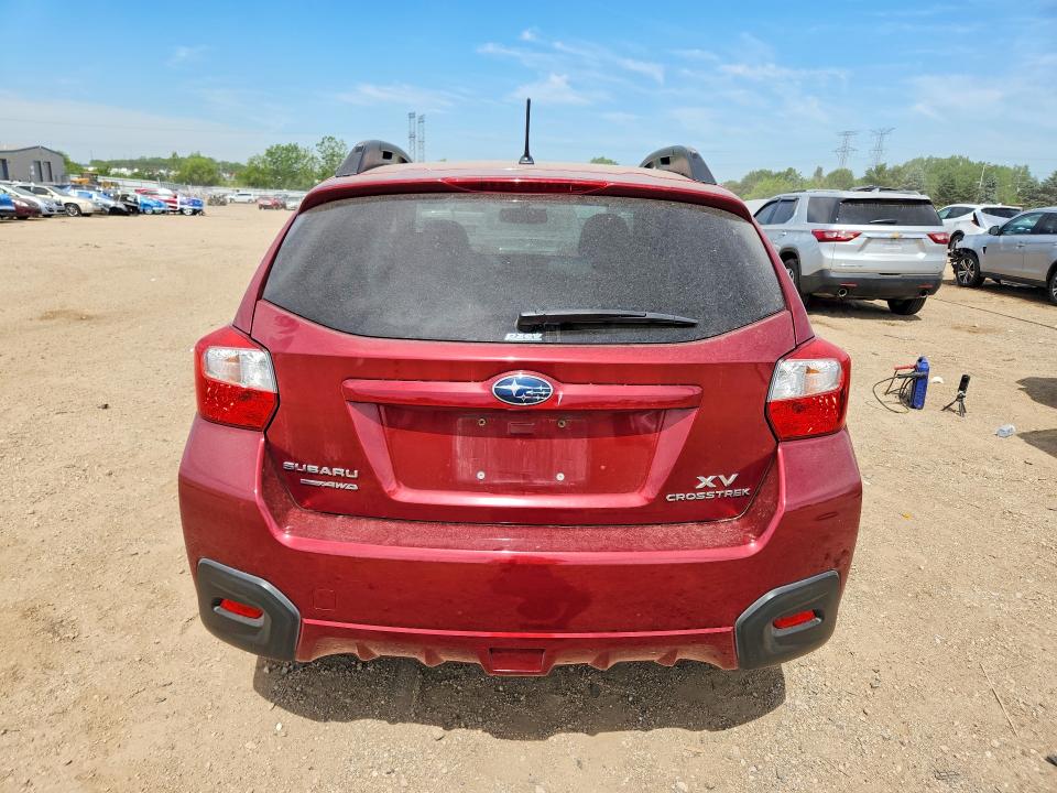 2013 Subaru VIN JF2GPAVC0D2887341 COPART salvage auction — HAIL, Il - Salvage Certificate, sold $2,400 on 2026-07-16 (photo 6)