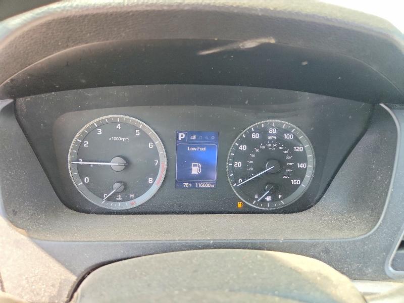 2017 Hyundai Sonata VIN 5NPE24AF6HH571193 COPART salvage auction — SIDE, Ca - Dis/Dlr/Exp Only Clean Title, sold $1,641 on 2026-07-09 (photo 9)