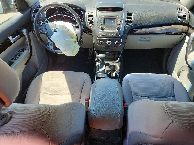 2015 Kia Sorento VIN 5XYKT4A64FG581399 COPART salvage auction — FRONT END, CA - SALVAGE CERTIFICATE, sold $2,350 on 2026-07-27 (photo 8)