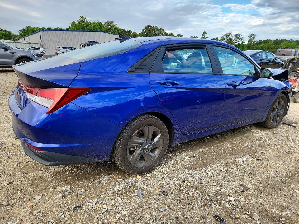 2023 Hyundai Elantra VIN KMHLM4AG7PU468004 COPART salvage auction — FRONT END, Va - Cert Of Title - Salvage, sold $4,000 on 2026-07-28 (photo 3)
