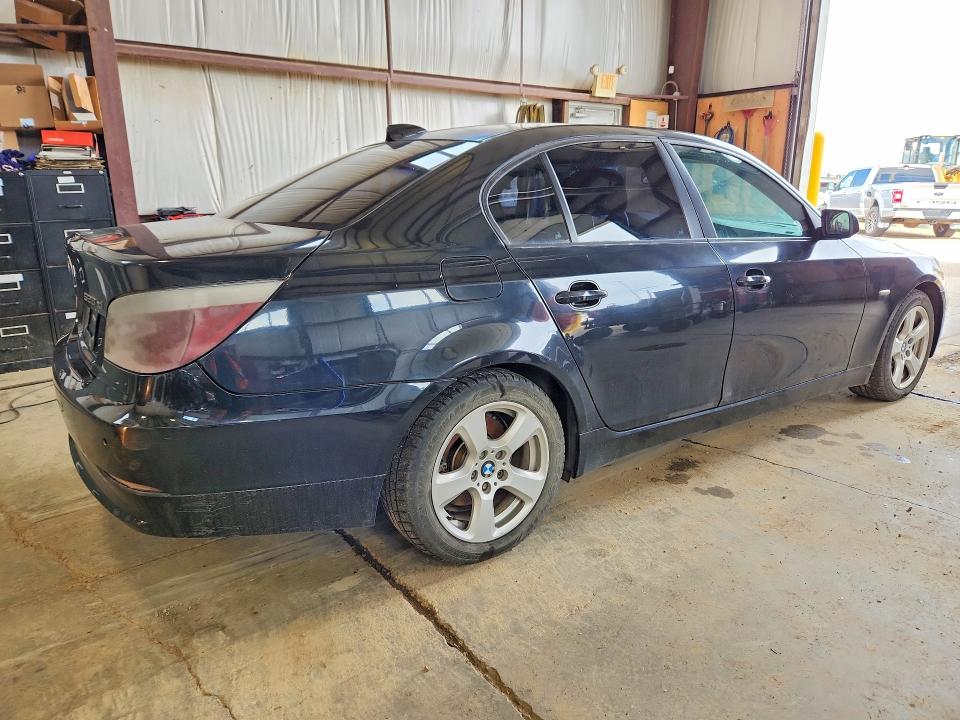 2008 BMW 5 series VIN WBANV13598CZ52071 COPART salvage auction — FRONT END, Ab - Bos - Active, sold $675 on 2026-07-09 (photo 3)
