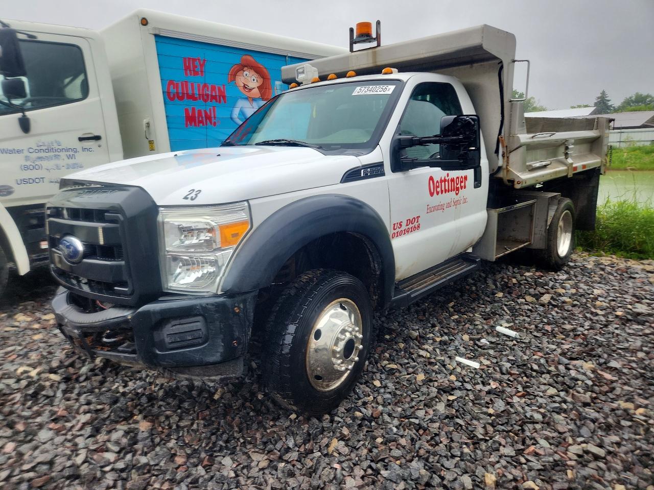 2013 Ford F-550 VIN 1FDUF5HY7DEA87391 — COPART salvage auction photo
